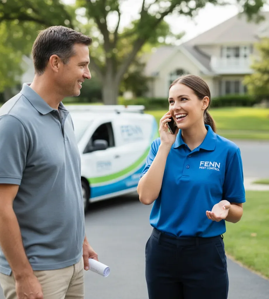 Fenn Pest Control customer support in Dunlap